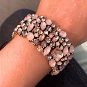 Crystal Brûlée stretch bracelet